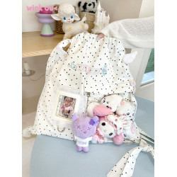 winkouv抽繩外出小痛包雙肩後後背包追星小食量日常10cm娃包可愛書包