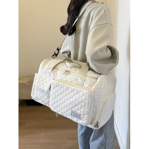 旅行包可折疊輕便好收納手提大容量短途遊泳健身包男女學生行李袋