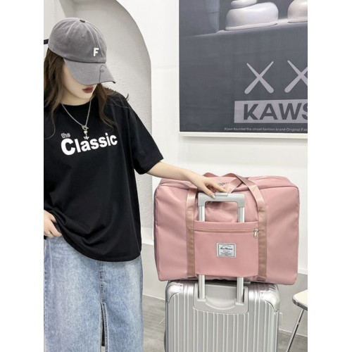 手提旅行包大容量女輕便待産包收納袋短途行李袋雙肩折曡防水運動