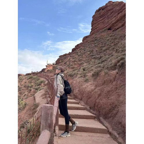 鬍椒鹽蓋式登山包大容量雙肩包Wunderlust男女同款