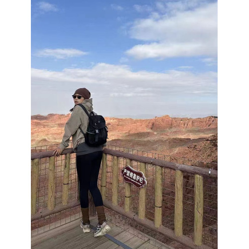 鬍椒鹽蓋式登山包大容量雙肩包Wunderlust男女同款