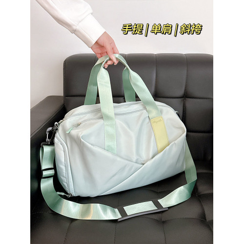 旅行輕便包健身包行李包瑜珈包遊泳包大容量運動包斜背袋乾濕分離 旅行輕便包健身包行李包瑜珈包遊泳包大容量運動包斜背袋乾濕分離