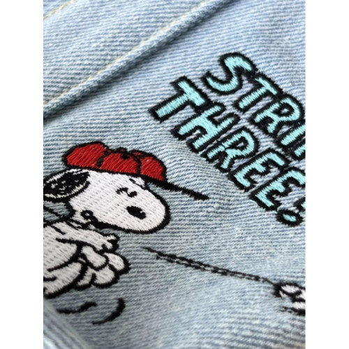 史努比刺綉日系可愛帆布包寶媽外出手拎包便當包上班族手提包女