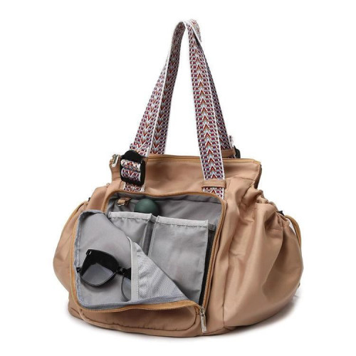 百變搖籃旅行大容量多功能時尚手提雙肩包2026母嬰外出輕便媽咪包