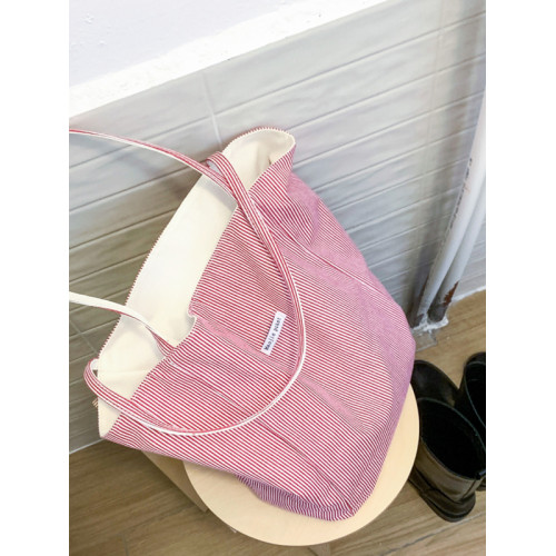 簡約女時尚敞口帆布袋韓國ins慵懶風托特包學生大容量休閒單肩包 簡約女時尚敞口帆布袋韓國ins慵懶風托特包學生大容量休閒單肩包