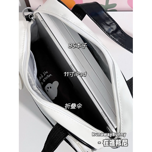 校園百搭JK二次元洛麗塔手提單肩斜後後背包PU漫畫痛包小食量紥穀吧唧