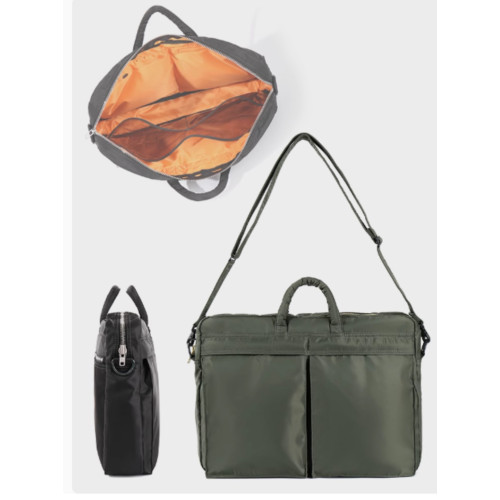 日系潮牌TANKER BRIEFCASE休閒通勤手提商務公文包單肩斜背電腦包 日系潮牌TANKER BRIEFCASE休閒通勤手提商務公文包單肩斜背電腦包