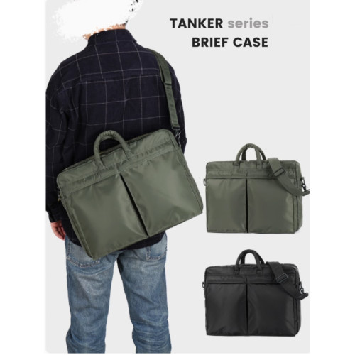 日系潮牌TANKER BRIEFCASE休閒通勤手提商務公文包單肩斜背電腦包 日系潮牌TANKER BRIEFCASE休閒通勤手提商務公文包單肩斜背電腦包