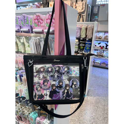 斯莫爾原創日系二次元穀子痛包少女新款大容量吧唧百搭單肩斜後後背包