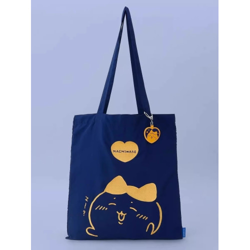 日本chiikawa吉伊卡哇刺綉帆布包卡通小八烏薩奇手提單肩包補課包 日本chiikawa吉伊卡哇刺綉帆布包卡通小八烏薩奇手提單肩包補課包