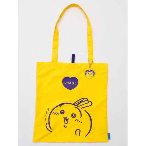 日本chiikawa吉伊卡哇刺綉帆布包卡通小八烏薩奇手提單肩包補課包 日本chiikawa吉伊卡哇刺綉帆布包卡通小八烏薩奇手提單肩包補課包