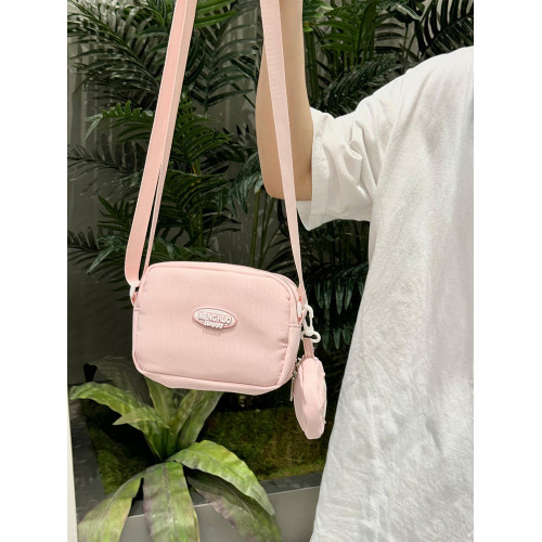 嗚咚小鋪原創可愛斜背徽章軟妹小食量動漫二次元吧唧透明痛包包女