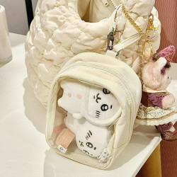 日系無印掛件娃包痛包可掛式珍藏品收納包手辦包女包手提零錢包包