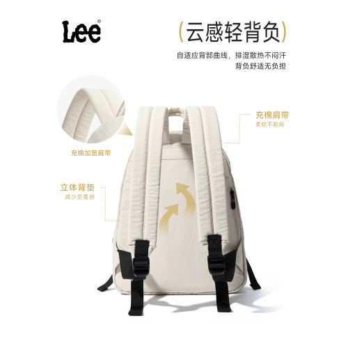 Lee帽簷雙肩包女親子旅遊輕便後後背包大容量戶外通勤輕量化通勤包 Lee帽簷雙肩包女親子旅遊輕便後後背包大容量戶外通勤輕量化通勤包