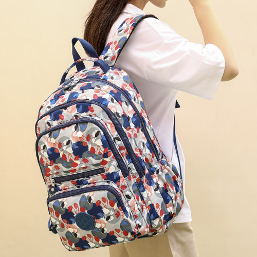 雙肩包ins女潮媽咪包母嬰外出輕便休閒旅行後後背包大容量尼龍布書包 雙肩包ins女潮媽咪包母嬰外出輕便休閒旅行後後背包大容量尼龍布書包