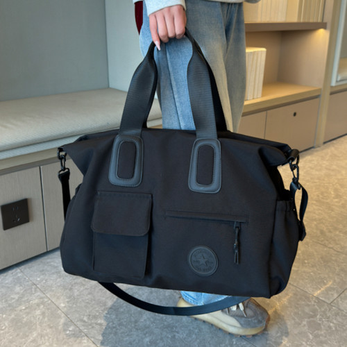 短途旅行包女大容量手提輕便防水行李袋待産收納包運動健身包男款