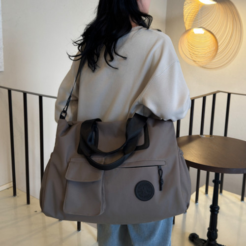 短途旅行包女大容量手提輕便防水行李袋待産收納包運動健身包男款