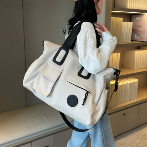 短途旅行包女大容量手提輕便防水行李袋待産收納包運動健身包男款