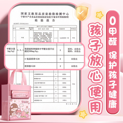 小學生書包手提補習袋書包兒童卡通書包補課包大容量帆布上學書包