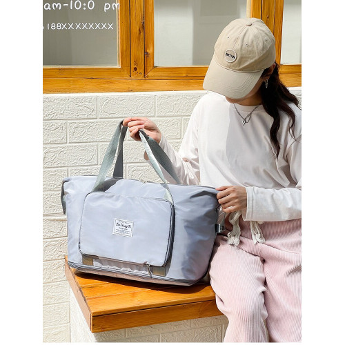 旅行包大容量女超大拉桿手提出差可攜式待産收納包運動健身包行李袋