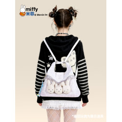 米菲春季痛包日系可愛大容量2026新款女式單肩斜背雙肩包托特包包