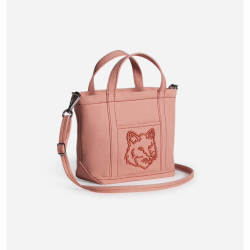 夏季新品 法國狐狸MAISON大膽玩色復古時尚迷你托特包 可手提斜背