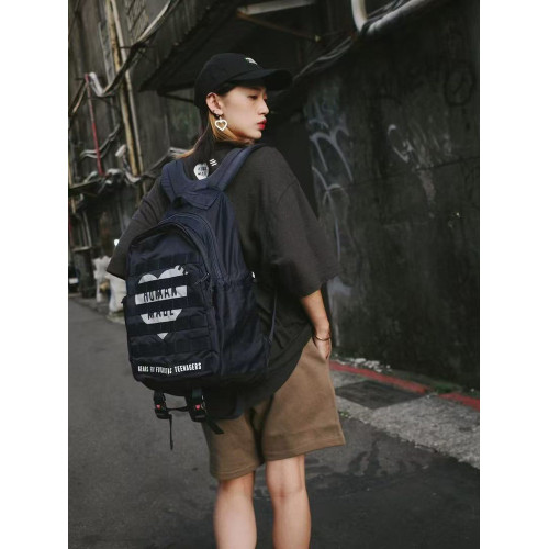HM Military Backpack 潮牌軍事工裝尼龍雙肩後後背包男女款