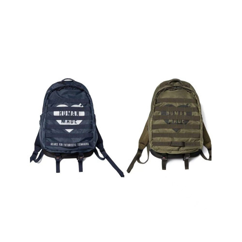 HM Military Backpack 潮牌軍事工裝尼龍雙肩後後背包男女款