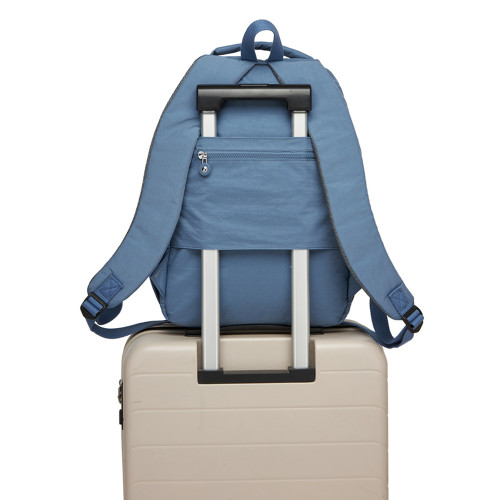 後後背包男女時尚休閒旅遊大容量防水尼龍布旅行書包套拉桿輕便雙肩包 後後背包男女時尚休閒旅遊大容量防水尼龍布旅行書包套拉桿輕便雙肩包