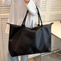 大容量手提旅行包韓版純色出差行李包袋收納待産包運動訓練健身包