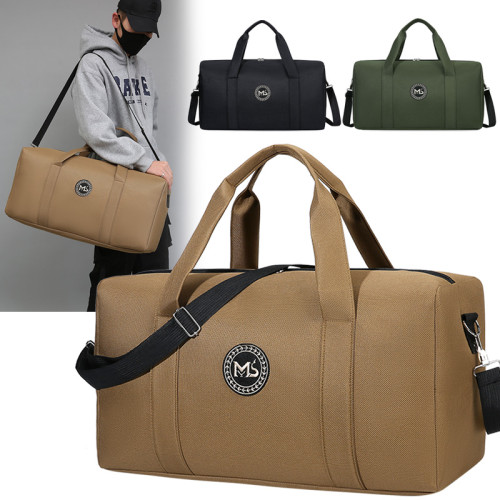 大容量防水出差行李包出差旅行袋單肩輕便斜後後背包男休閒手提旅行袋