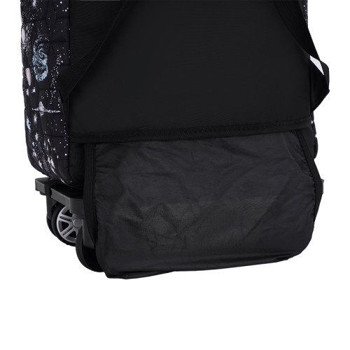 迷你12寸登機防水印花手提萬向輪拉桿包後後背包旅行短途行李袋超輕 迷你12寸登機防水印花手提萬向輪拉桿包後後背包旅行短途行李袋超輕