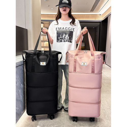 萬向輪旅行包大容量女超大拉桿手提輕便出差待産收納包旅遊行李袋 萬向輪旅行包大容量女超大拉桿手提輕便出差待産收納包旅遊行李袋