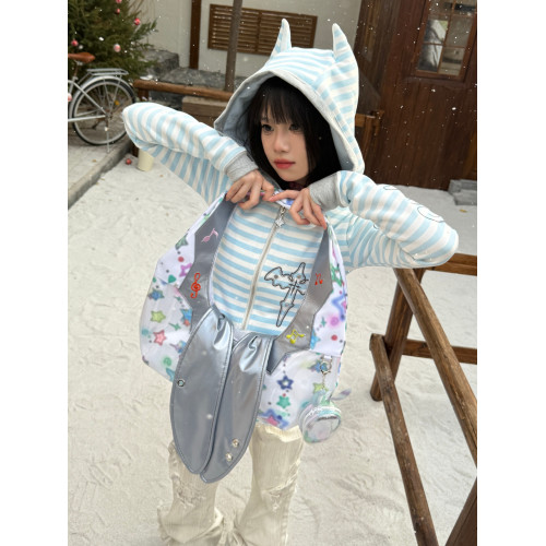 鄭丹妮同款梁拌泡菜電子兔寵包單肩包潮流原創兔包可愛風挎包痛包 鄭丹妮同款梁拌泡菜電子兔寵包單肩包潮流原創兔包可愛風挎包痛包