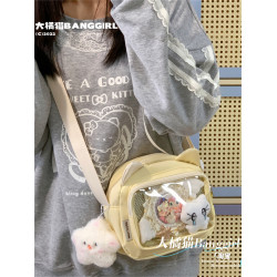 兒童斜後後背包女孩2026新款女童外出小包包女12嵗可愛童後後背包痛包挎包