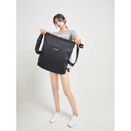 超輕可攜式折曡戶外運動防潑水雙肩後後背包 旅行迷你收納尼龍抽繩袋子 超輕可攜式折曡戶外運動防潑水雙肩後後背包 旅行迷你收納尼龍抽繩袋子