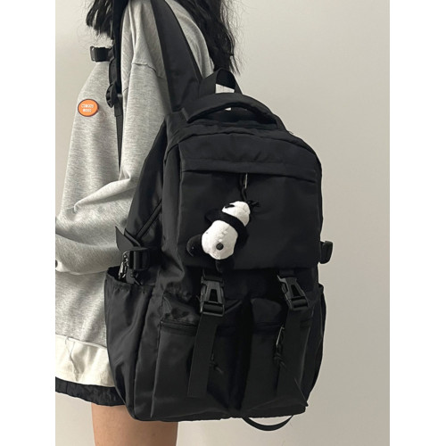 書包女初中生大容量中學生潮牌雙肩包森系電腦旅行後後背包高中生男款 書包女初中生大容量中學生潮牌雙肩包森系電腦旅行後後背包高中生男款