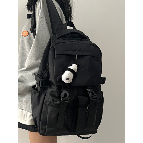 書包女初中生大容量中學生潮牌雙肩包森系電腦旅行後後背包高中生男款 書包女初中生大容量中學生潮牌雙肩包森系電腦旅行後後背包高中生男款