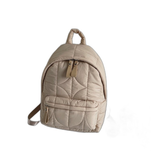 雙肩包女包2025新款軟面小後後背包復古睿營後後背包大容量棉服包雙肩後後背包