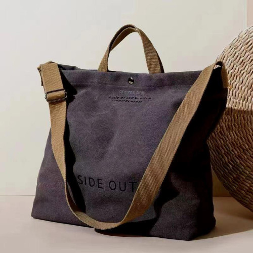 帆布袋大容量男生加厚初中高中手提包手拎袋子學生拎書袋 帆布袋大容量男生加厚初中高中手提包手拎袋子學生拎書袋