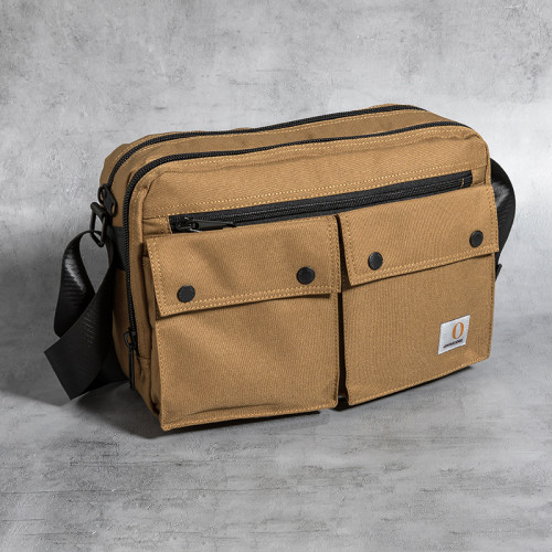 韓版男士單肩包時尚學生斜後後背包單肩書包日系學院風簡約帆布挎包潮