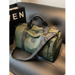 2025年新款旅行包男健身包女手提行李袋旅遊可套拉桿箱防水短途潮