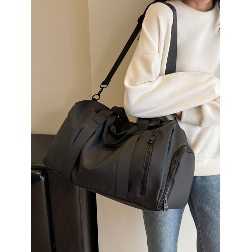 2025年新款旅行包男健身包女手提行李袋旅遊可套拉桿箱防水短途潮