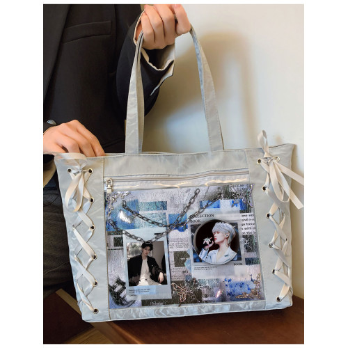 張真源時代少年團時代峰峻徽章卡片單肩包絲帶痛包演唱會粉絲應援