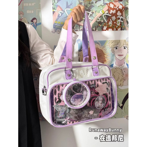 日常痛包斜背小食量原創女生jk製服包娃包二次元通勤手提單肩包女