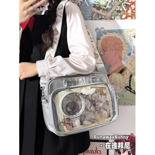 日常痛包斜背小食量原創女生jk製服包娃包二次元通勤手提單肩包女