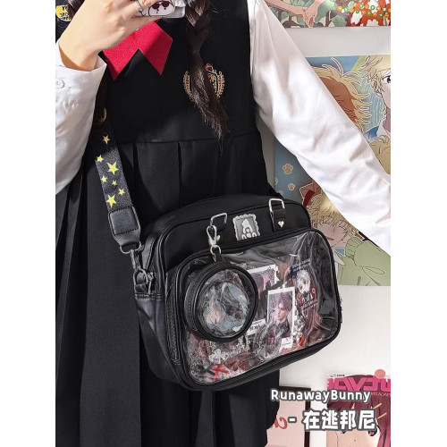 日常痛包斜背小食量原創女生jk製服包娃包二次元通勤手提單肩包女