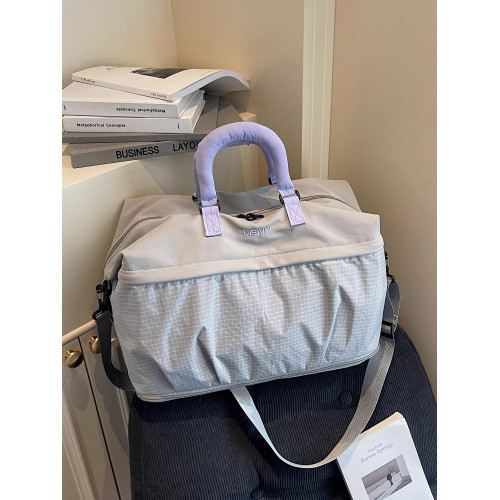 大容量旅行包女短途出差行李包旅遊收納輕便手提包時尚運動健身包