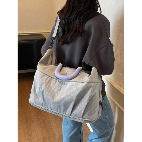 大容量旅行包女短途出差行李包旅遊收納輕便手提包時尚運動健身包