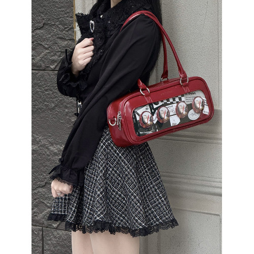 AORDA 小食量製服痛包斜背單肩法棍痛日常吧唧包外出二次元手提包